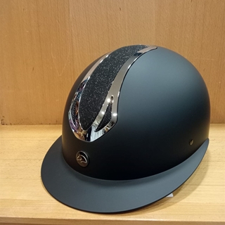 Casco HKM Sports Equipment Illusion color negro/plata talla M 55-57 cm - Imagen 2